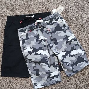 NEW Levi's 2 Pack Shorts Pull On Size Size Large 10/12 NEW
